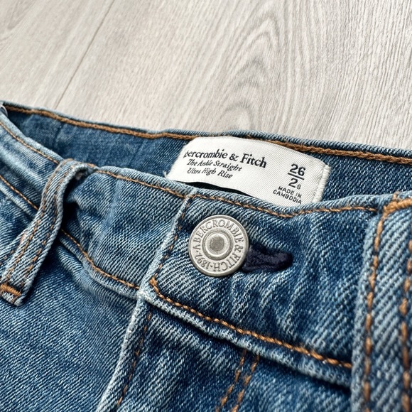 ABERCROMBIE 2 Short - The Ankle Straight Ultra High Rise - Picture 4 of 9